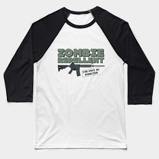 Zombie Repellent Baseball T-Shirt